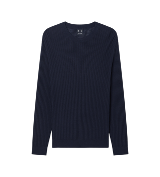 Crewneck jumper navy blue