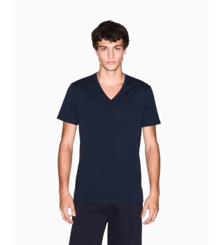 Pima Slim Fit T-shirt navy