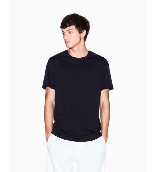 T-shirt Contrast Tape navy