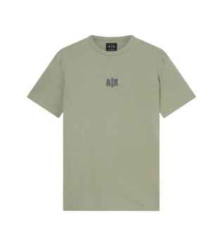 T-shirt vert avec logo