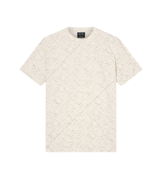 White casual t-shirt