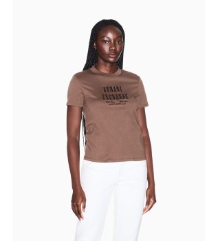 Brown boxy t-shirt