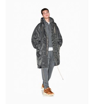 Trench Oversize gris