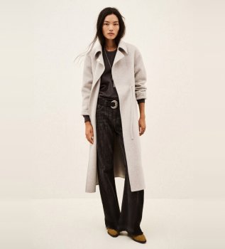 Manteau Kate gris