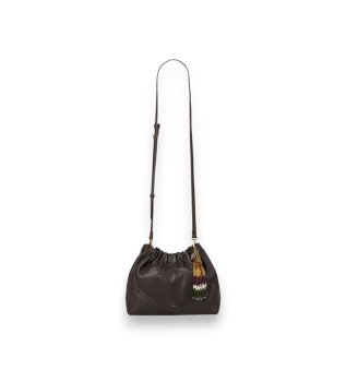 Mini tote bag de camurça June 