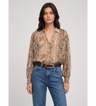 Camicia Cleo beige