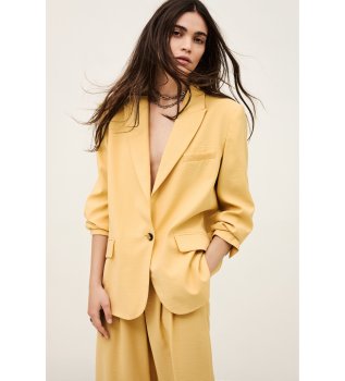 Veste de costume Dalena jaune
