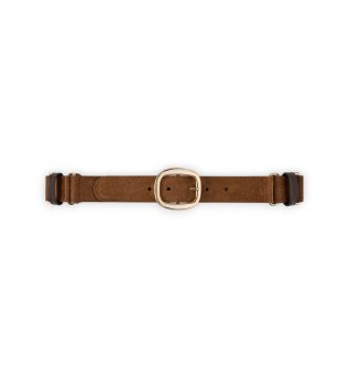 Cintura in pelle Banel marrone