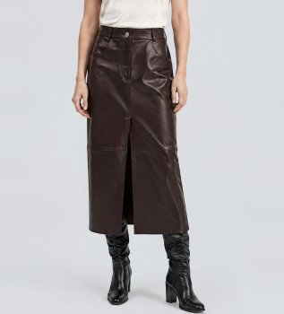 Kjol Solene aubergine