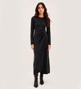 Abito in maglia Bamaya grigio scuro
