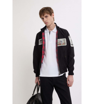 Chaqueta Gavin Watson Patches negro