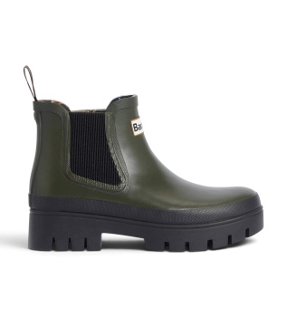 Halton Chelsea Welly green boots