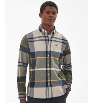 Camicia a maniche lunghe multicolore Dunoon