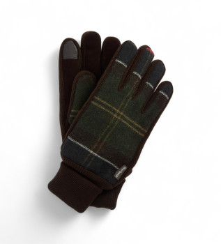 Luvas Hackney Tartan verdes