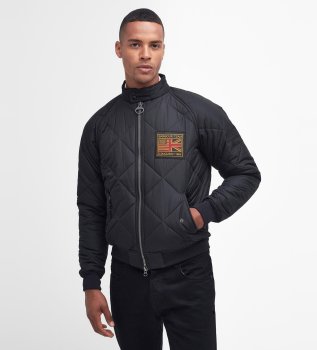 Jacka Merchant Quilted Jacket svart