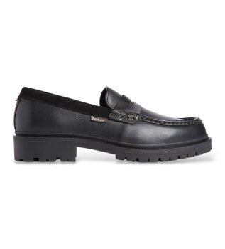 Mocasines de Piel Croxton negro