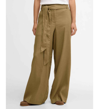 Pantalon en lin Rowane vert