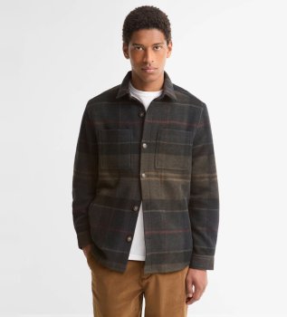 Sobrecamisa Woodlane de quadros multicolorido