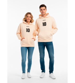 Sudadera Bear Printed beige