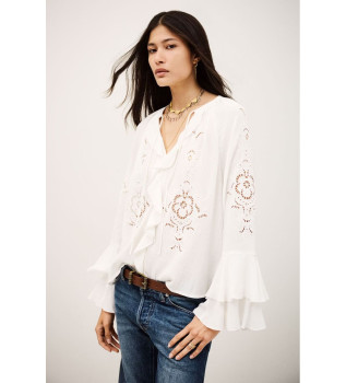 Chemisier Omar blanc