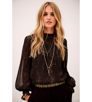 Blouse Shamy bruin