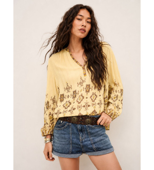 Zato yellow blouse