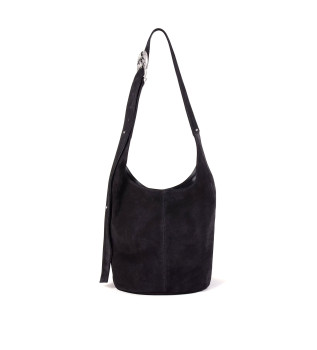 YOUYOU sac en cuir noir