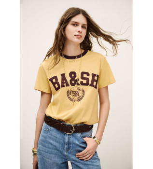 T-shirt Loni żółty