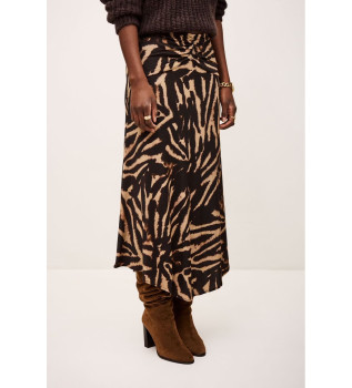 Brown Zoya skirt