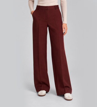 Pantalon Iman bordeaux