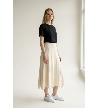 Beżowa spódnica Serta