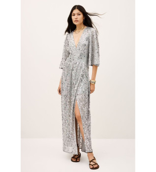 Vestido Conny cinzento