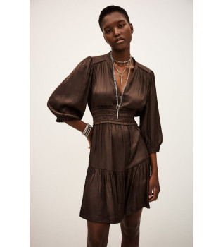 Brązowa sukienka Cyriala