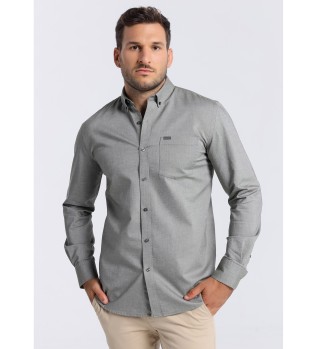 Langrmet grn skjorte