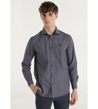 Idealna granatowa koszula