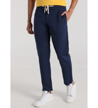 Blaue Slim Fit Hose