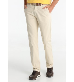 Beige chino broek