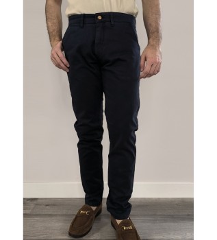 Blauwe chino broek
