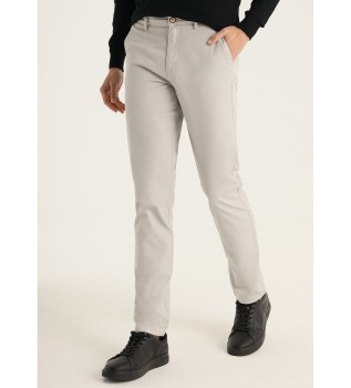 Pantalon Chino Slim - Taille moyenne Texture Dobby 