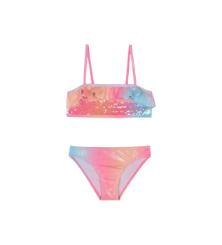 Bikini rose à paillettes