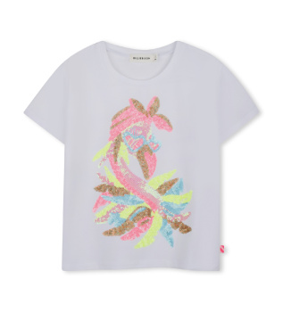 Sequins T-shirt white