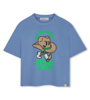 Maglietta blu No Bad Days