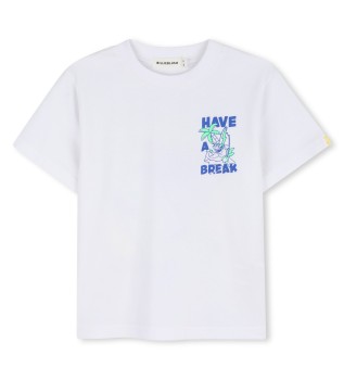 T-shirt requin blanc