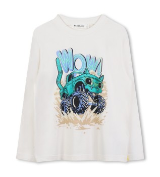 Wow maglietta bianco sporco