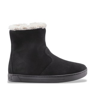 Bottines en Daim Lille (Coupe Regular) noir