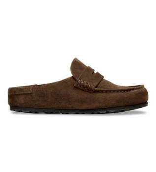 Naples Wrapped loafers in brown leather