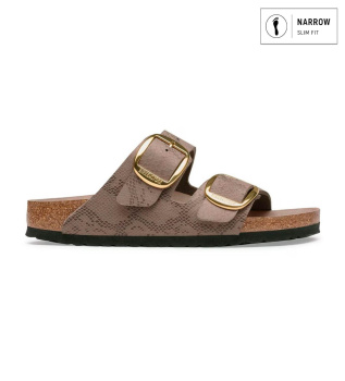 Sandálias Arizona Big Buckle Sintético (Ajuste Estreito) taupe