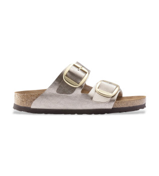 Arizona Big Buckle Sandals bronze
