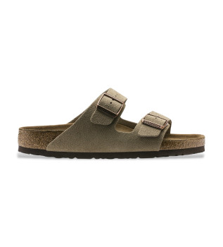Ledersandalen Arizona Soft braun