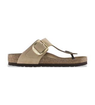 Sandalias Gizeh Big Buckle (Ajuste Regular) marrón